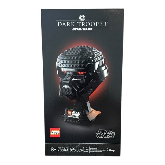 LEGO Star Wars Dark Trooper Helmet 75343 -Ships Next Day! Brand New-Sealed ! - Picture 1 of 4